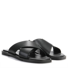 Bionn Leather Sliders black Shoedesign Copenhagen