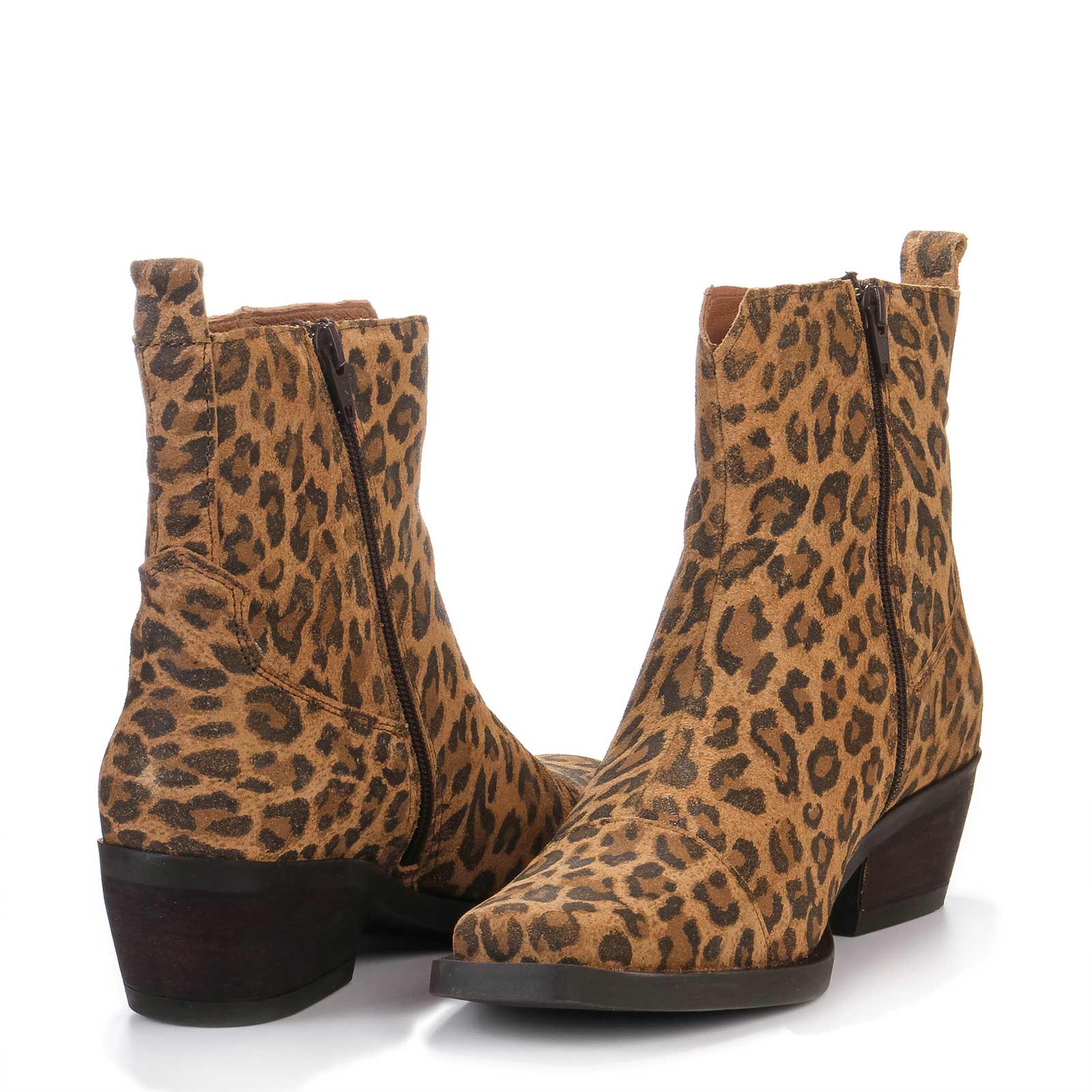 Calamity S Boots leopard suede Shoedesign Copenhagen