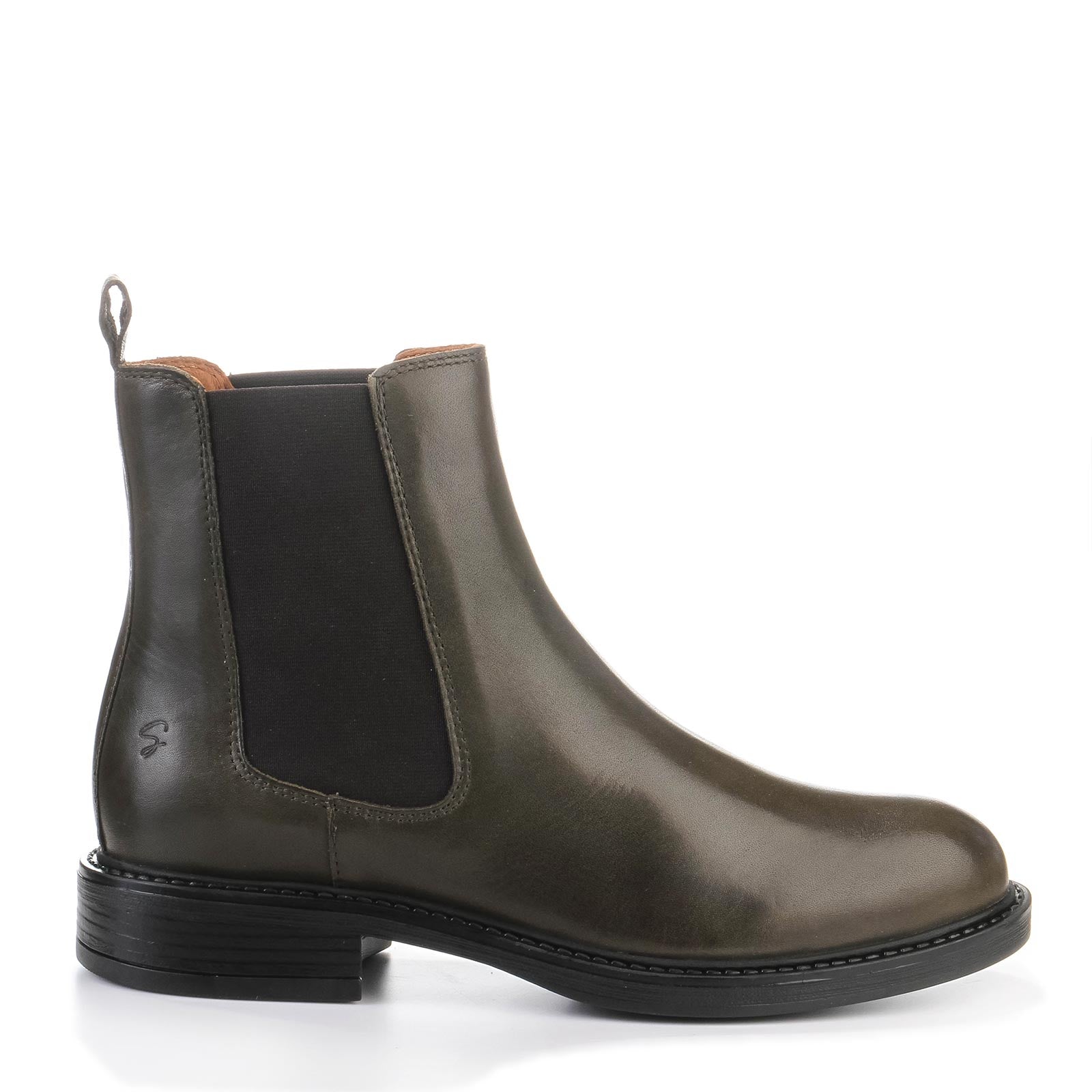 Camryn Chelsea Boots khaki leather