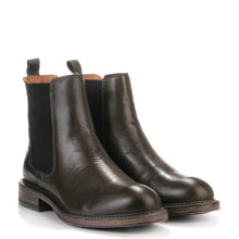 Camryn Chelsea Boots khaki leather Shoedesign Copenhagen