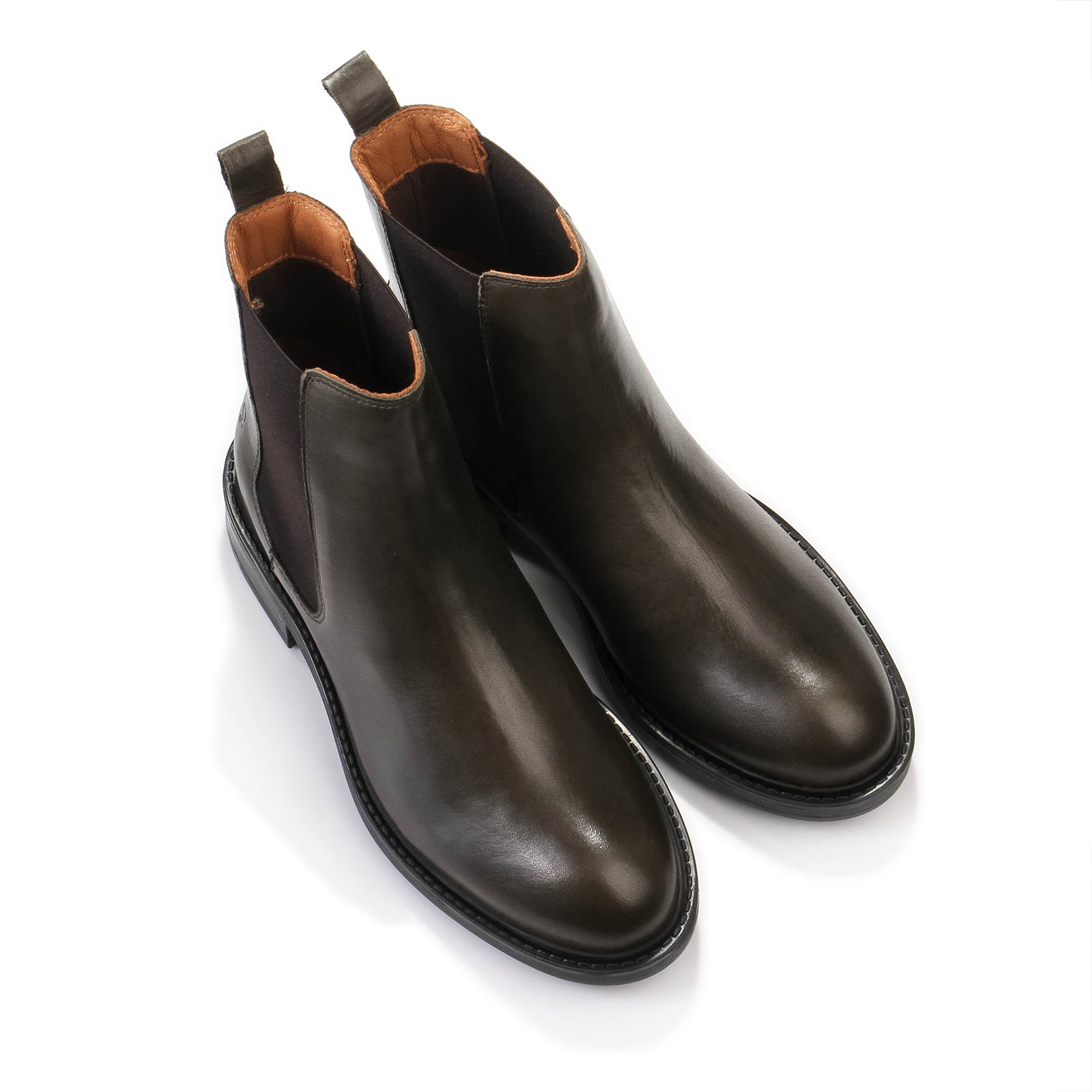Camryn Chelsea Boots khaki leather