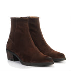Carmina Suede Boots dark brown Shoedesign Copenhagen