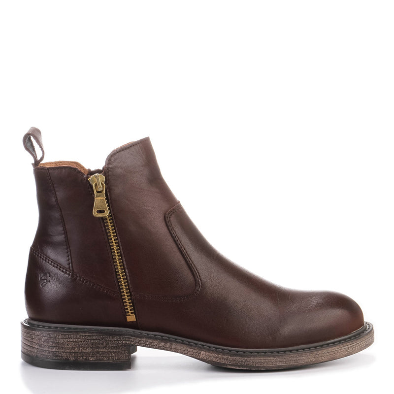 Claudia Boots ebony leather Shoedesign Copenhagen
