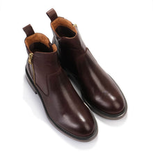 Claudia Boots ebony leather Shoedesign Copenhagen