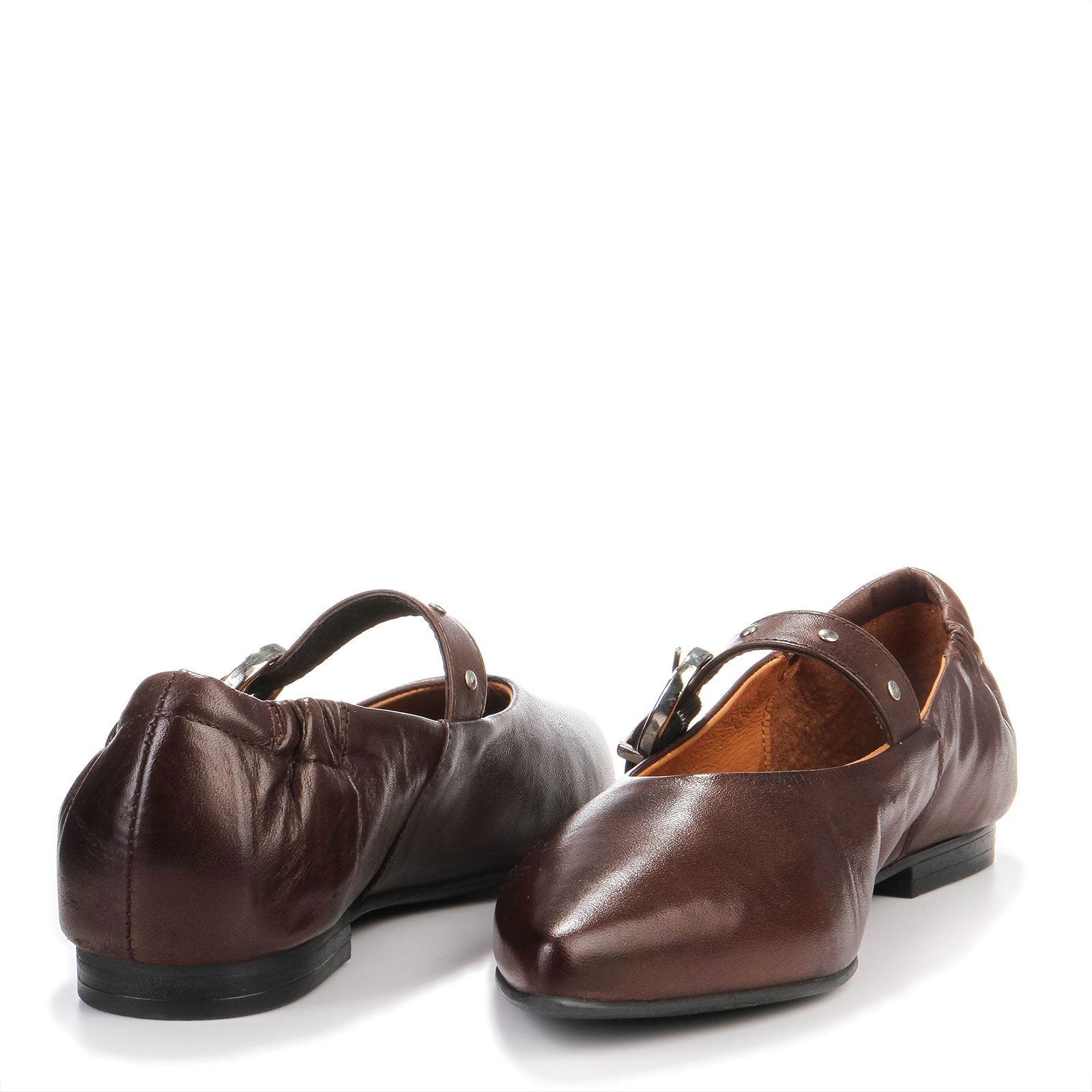 Jules Leather Ballet Flats ebony Shoedesign Copenhagen