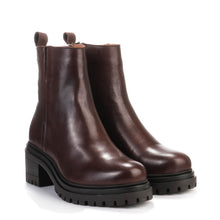 Katie Elevated Leather Boots ebony Shoedesign Copenhagen