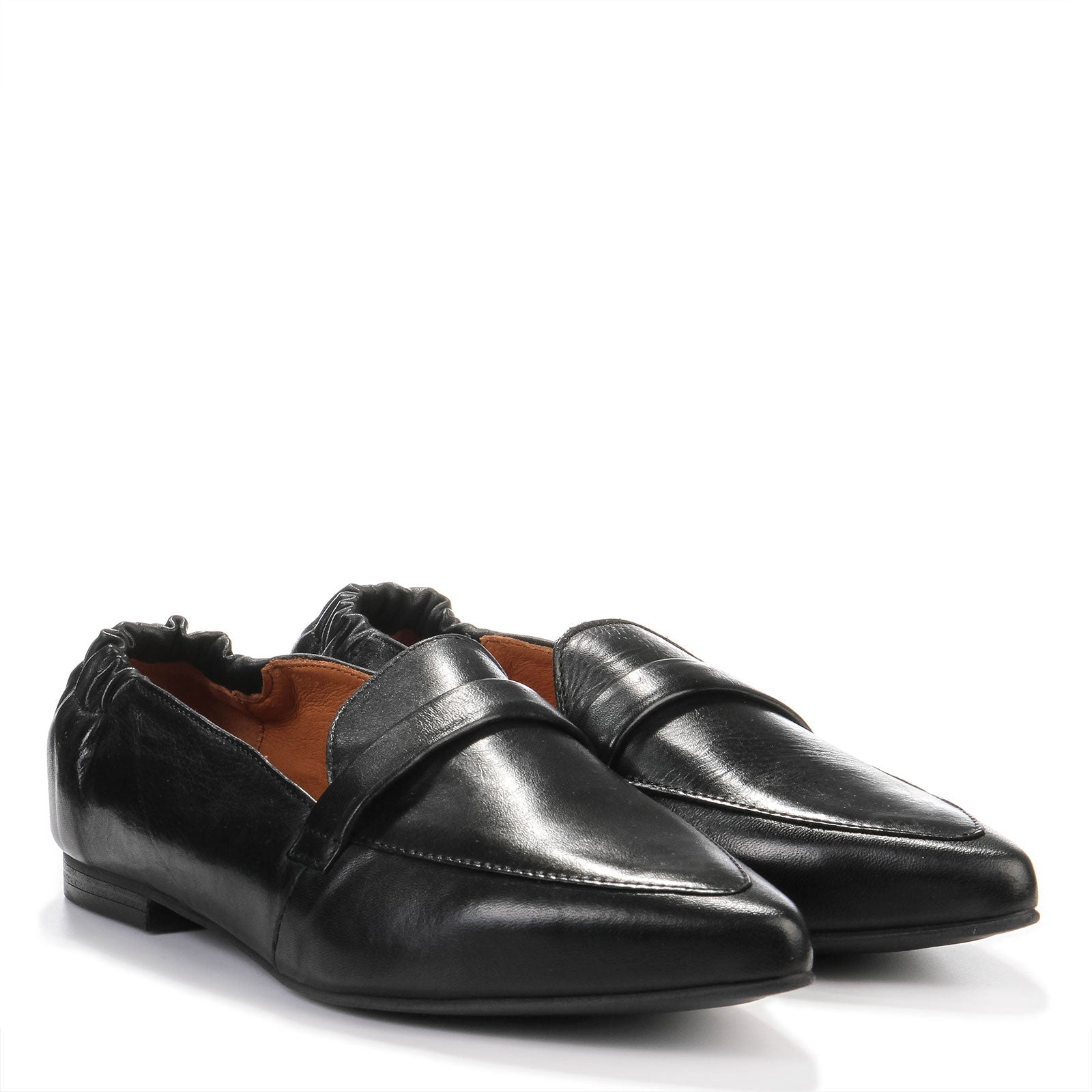 Lucy Leather Ballet Flats black Shoedesign Copenhagen
