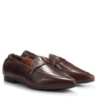 Lucy Leather Ballet Flats ebony