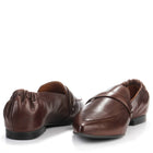 Lucy Leather Ballet Flats ebony