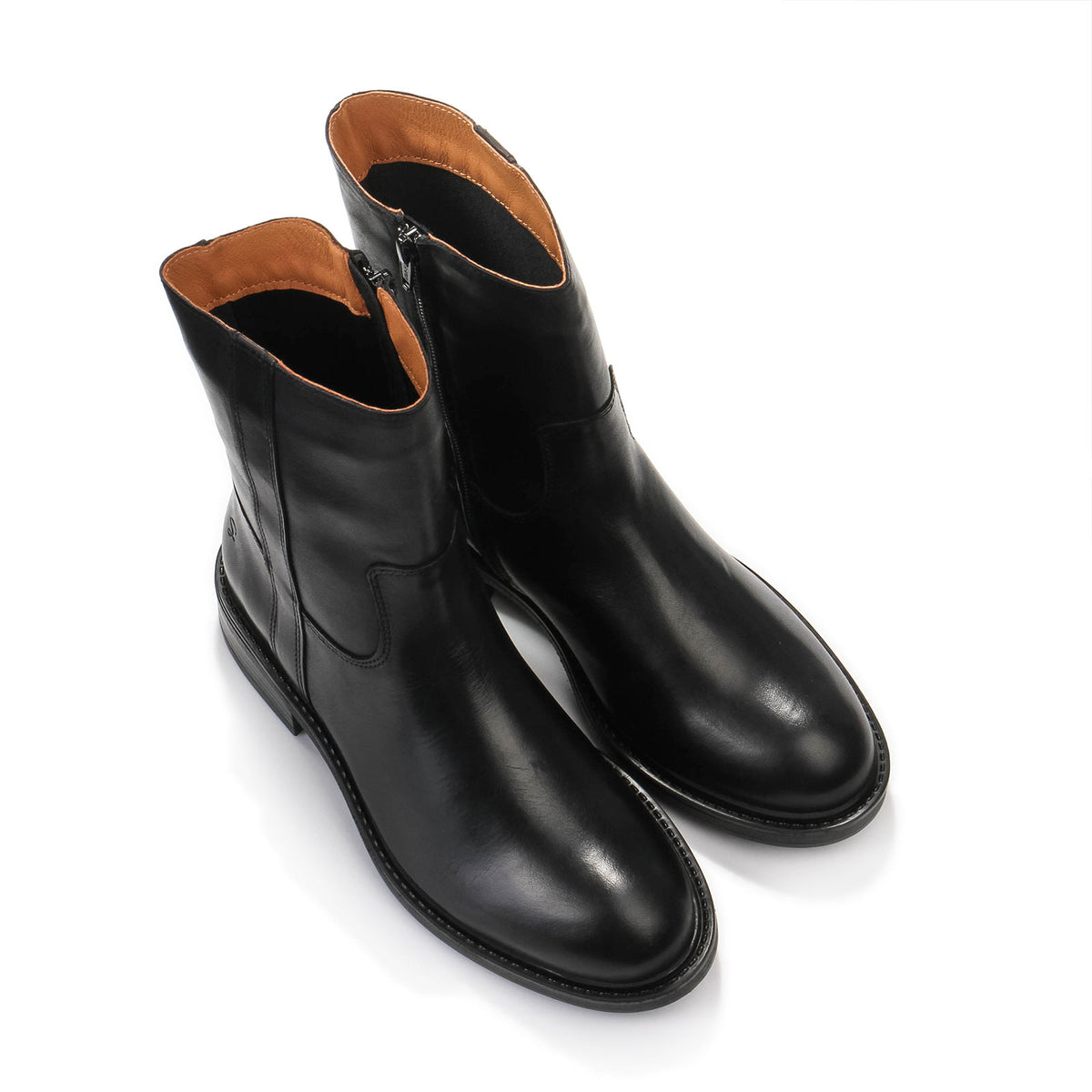 Mattie Boots black leather
