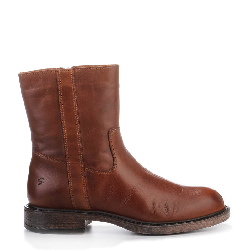 Mattie Boots brandy leather Shoedesign Copenhagen