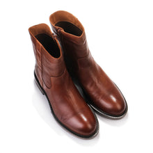 Mattie Boots brandy leather Shoedesign Copenhagen