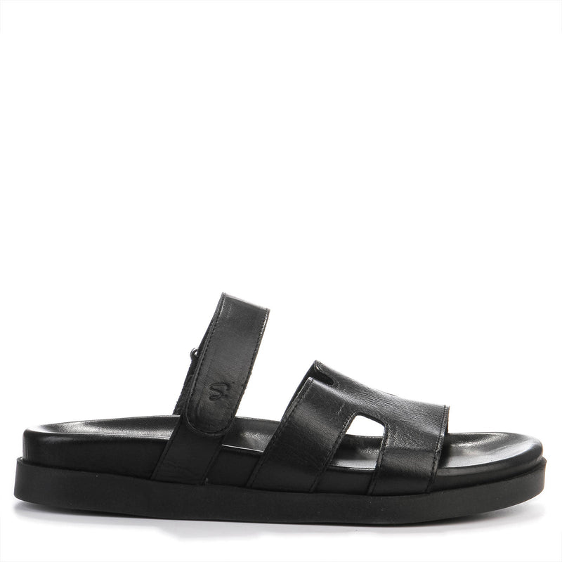 Selena Leather Sandals black Shoedesign Copenhagen