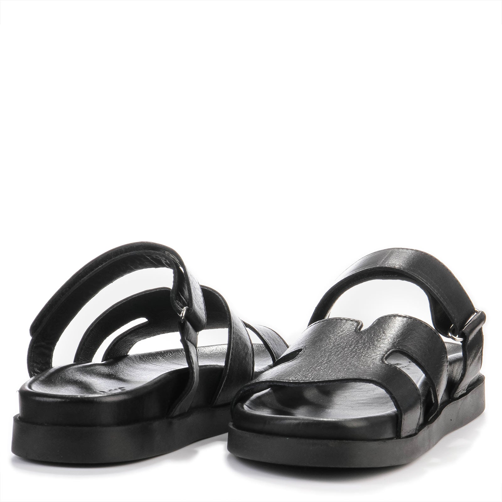 Selena Leather Sandals black Shoedesign Copenhagen