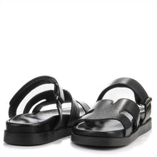 Selena Leather Sandals black Shoedesign Copenhagen