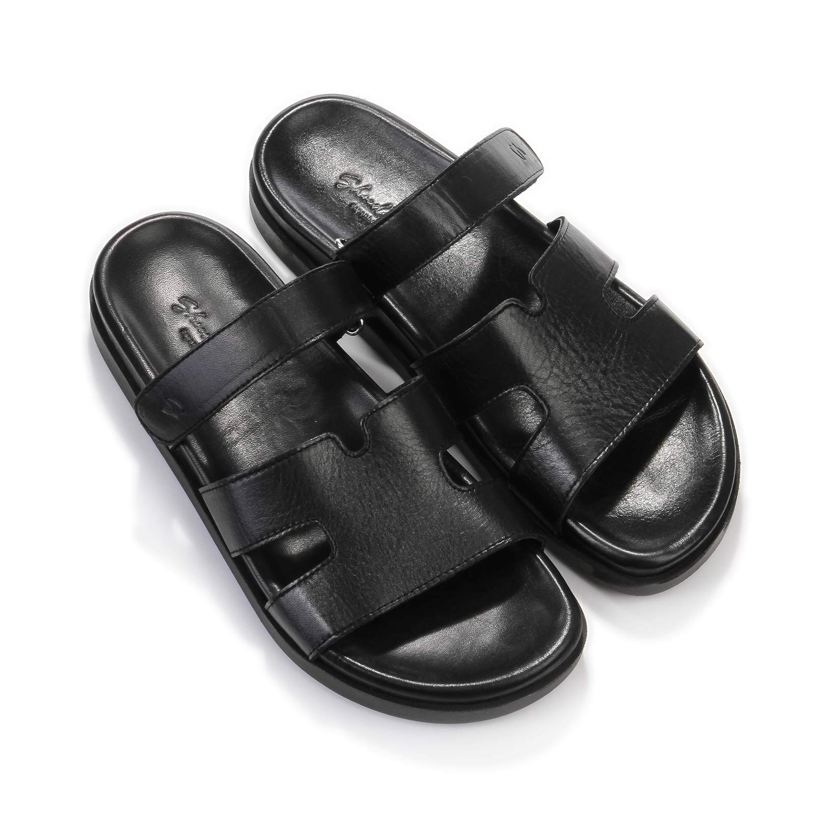 Selena Leather Sandals black Shoedesign Copenhagen