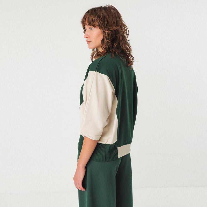 Aloria Tee dark green SKFK