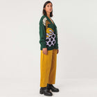 Batirtze Cardigan dark green SKFK