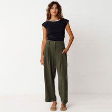 Esti Pants bottle green SKFK