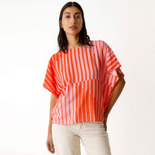 Hahan Shirt red stripes SKFK