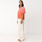 Hahan Shirt red stripes SKFK