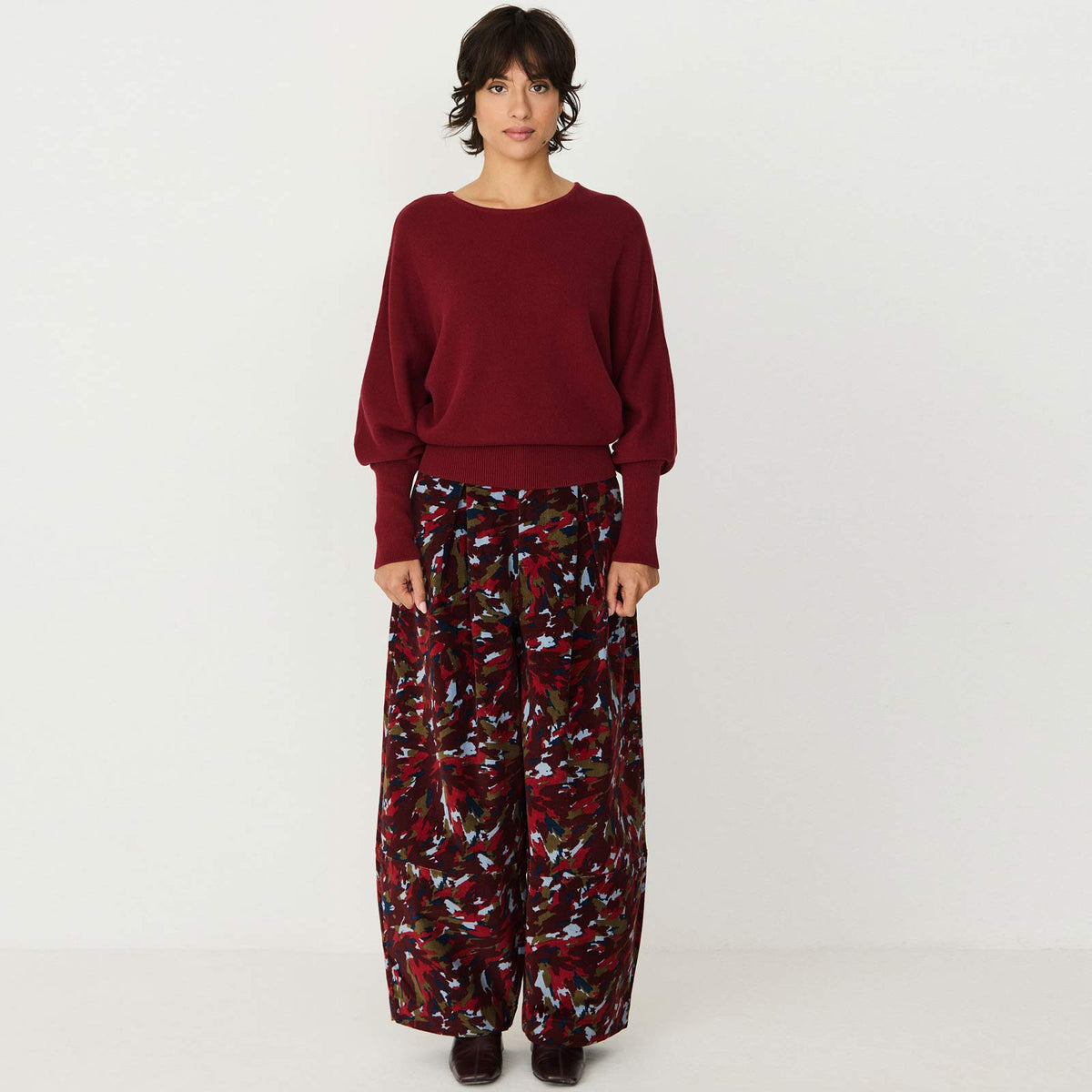 Ibar Sweater burgundy