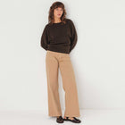 Ibar Sweater dark brown SKFK