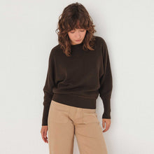 Ibar Sweater dark brown SKFK