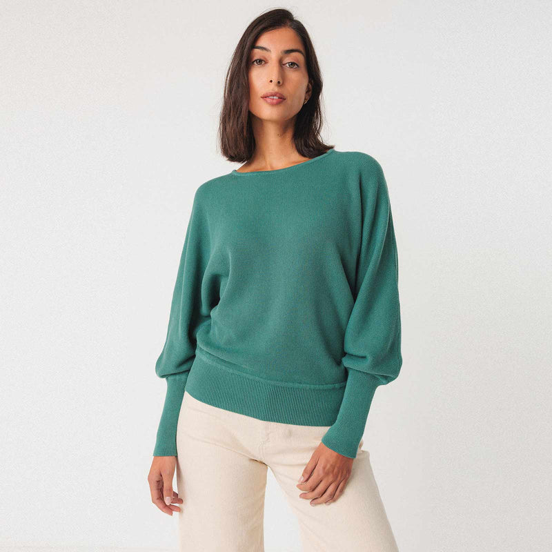 Ibar Sweater sage green SKFK