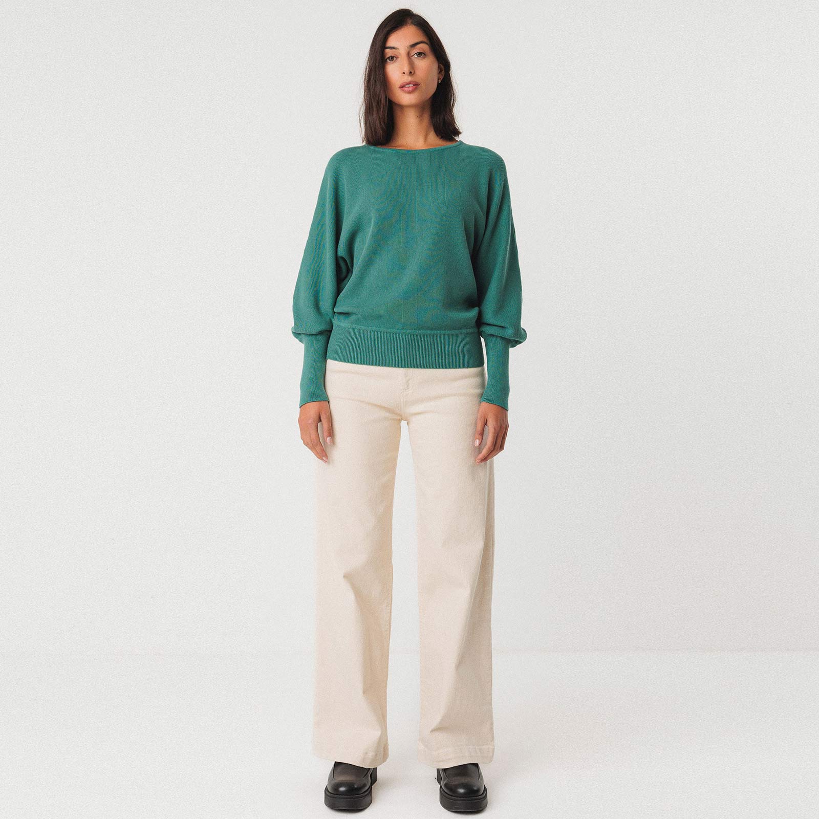 Ibar Sweater sage green SKFK