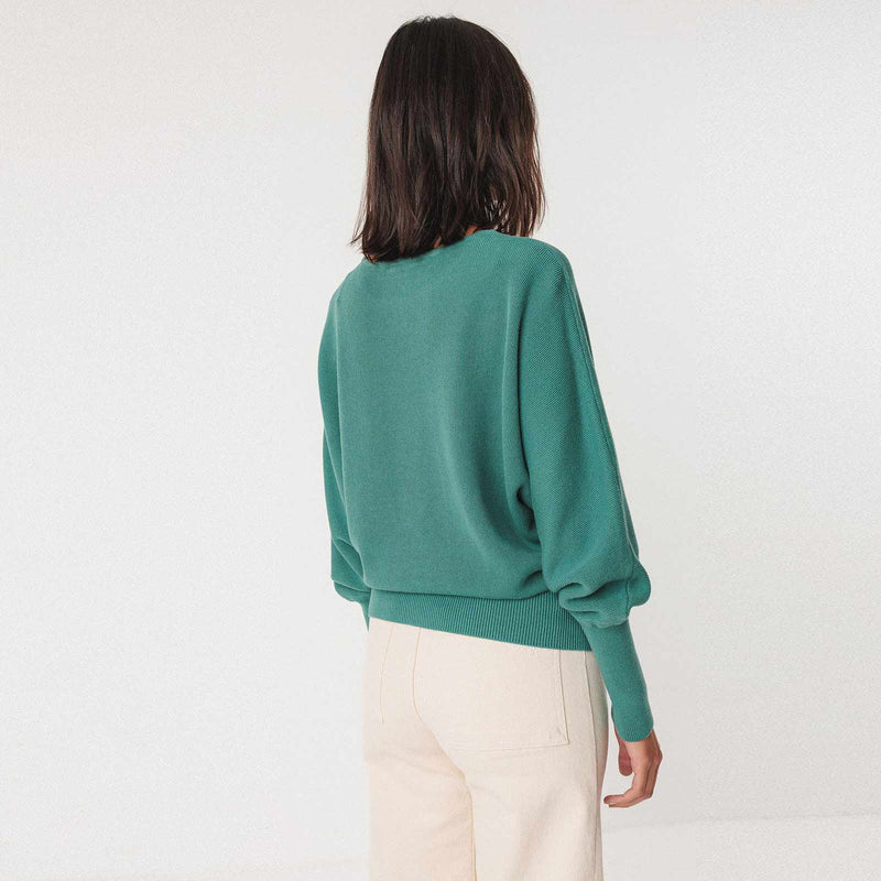 Ibar Sweater sage green SKFK