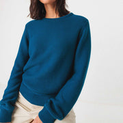 Iradi Sweater oxford blue SKFK