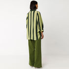 Katrin Shirt green stripes SKFK