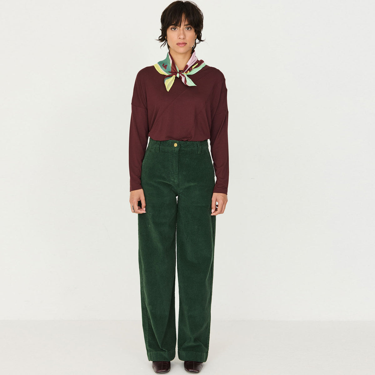 Leartza Pants dark green