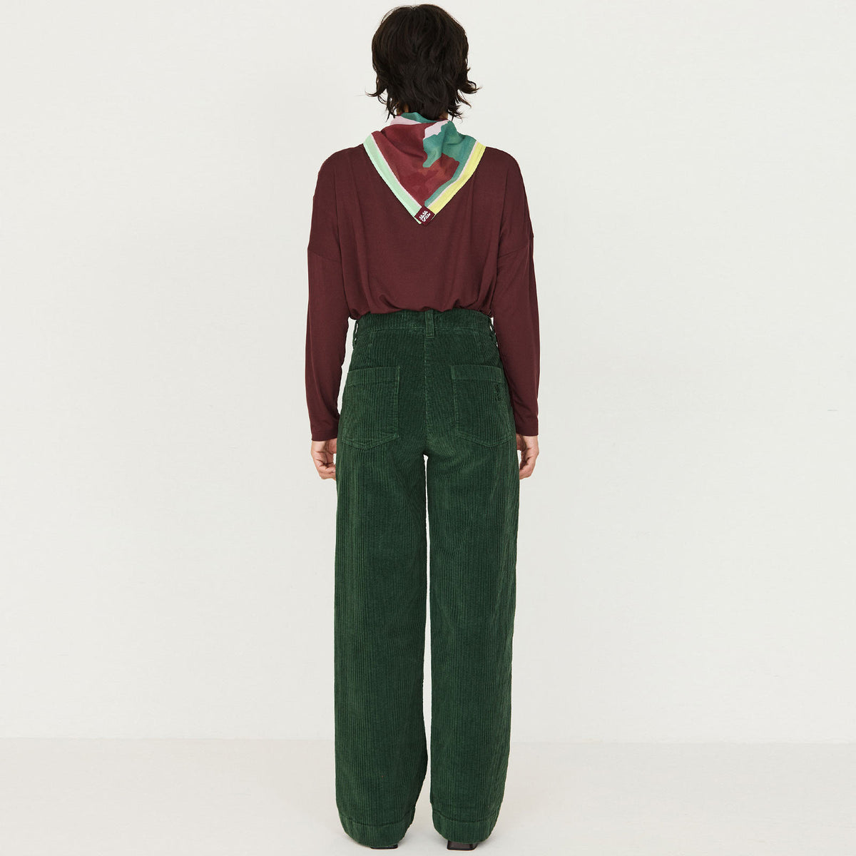 Leartza Pants dark green