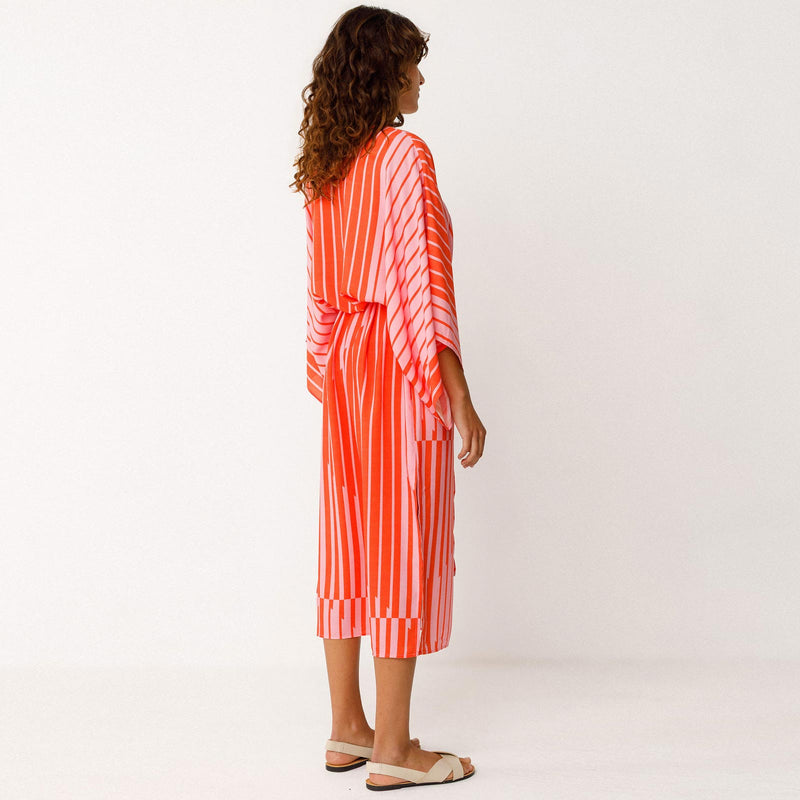 Ligi Dress red stripes SKFK