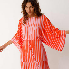 Ligi Dress red stripes SKFK