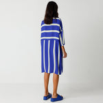 Lisabe Dress stripes blue