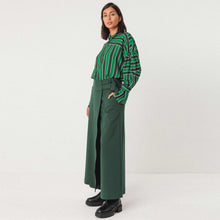 Lone Shirt green stripes