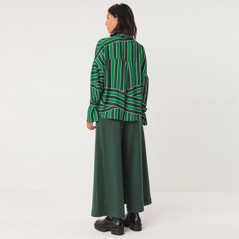 Lone Shirt green stripes