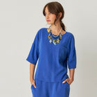 Maitia Shirt indigo blue