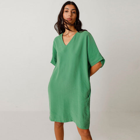 Martzia Dress grass green