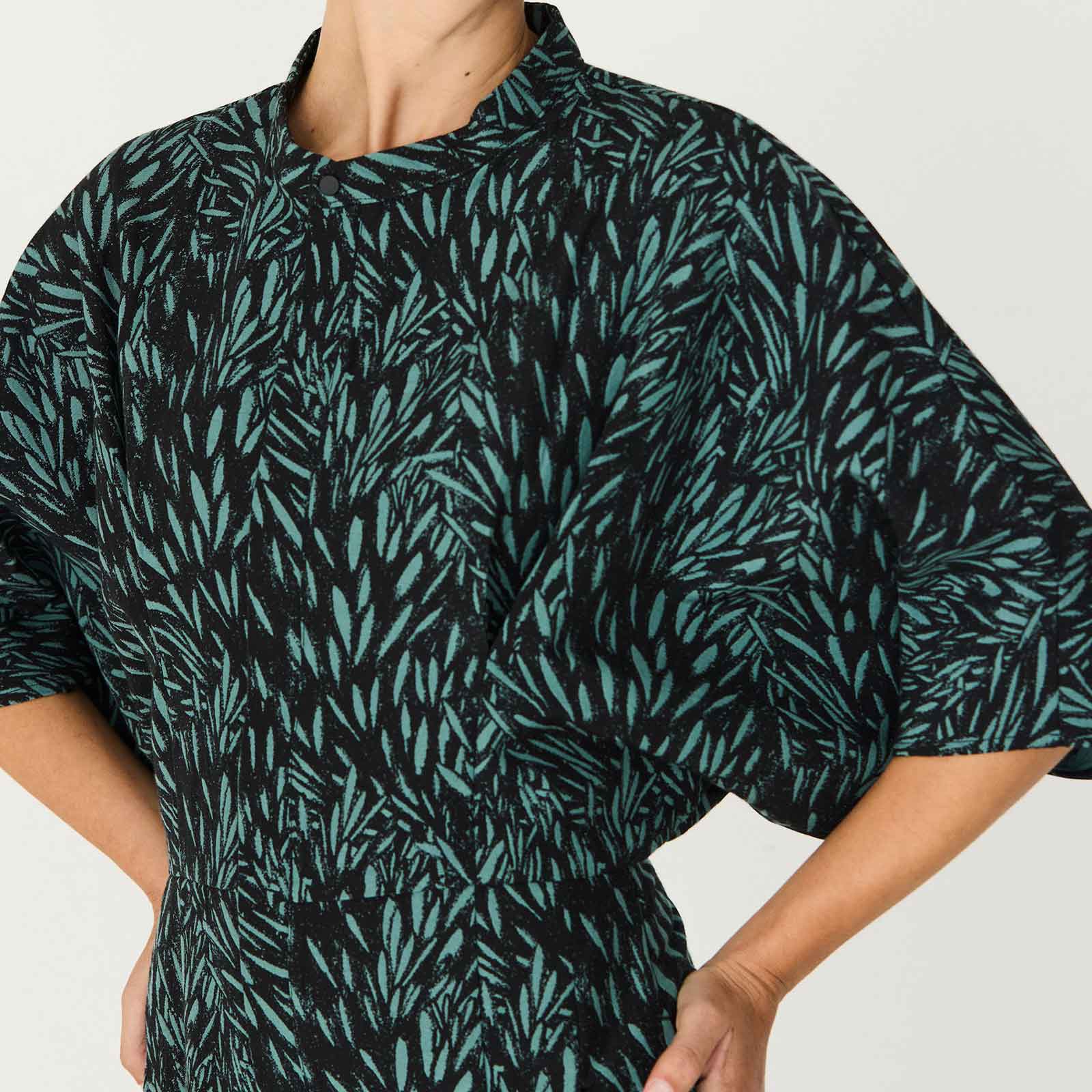 Siloe Jumpsuit leaves