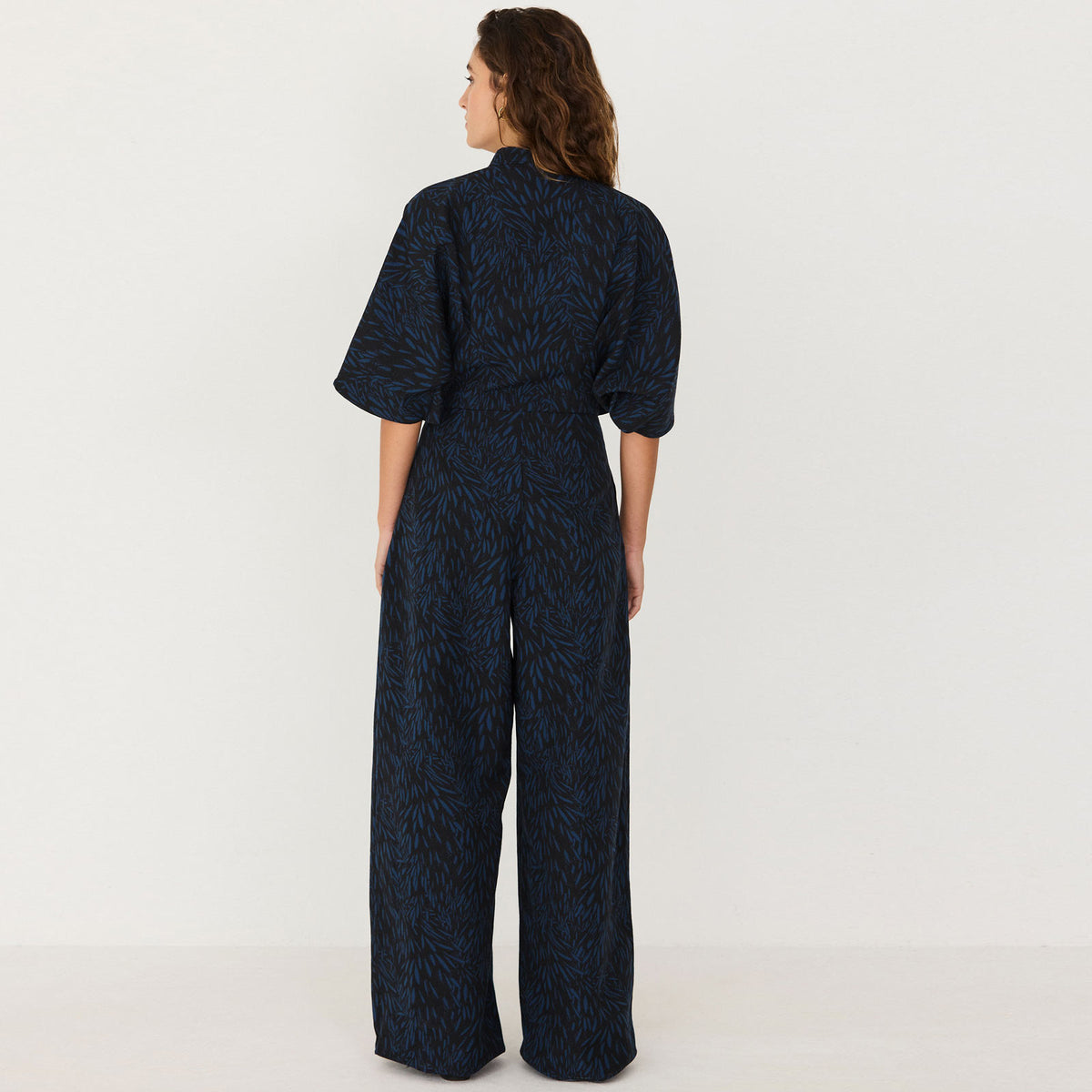 Siloe Jumpsuit leaves