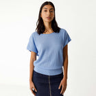 Zelia Tee sky blue SKFK