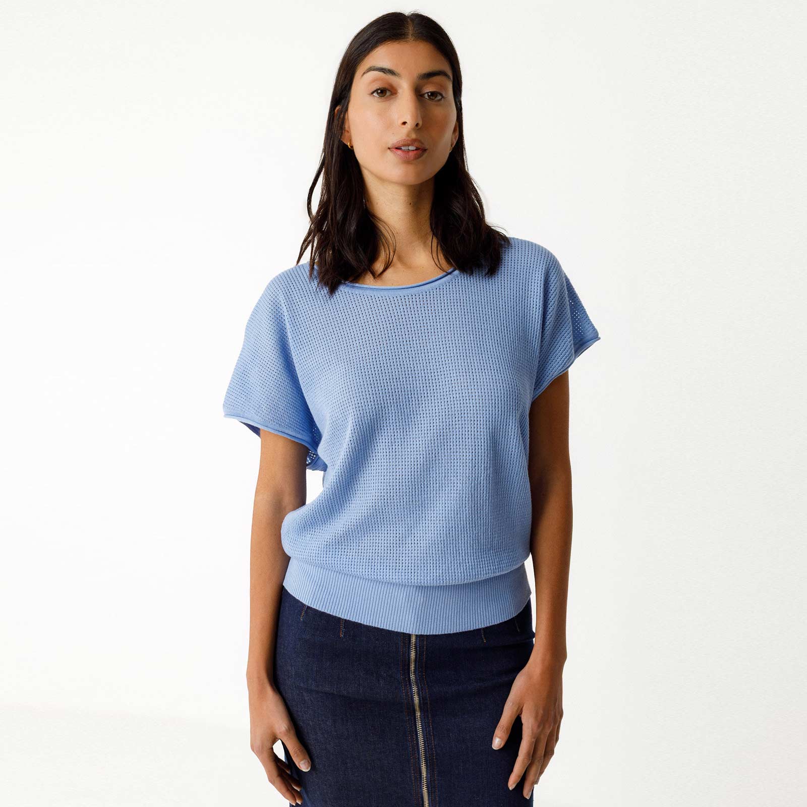 Zelia Tee sky blue SKFK