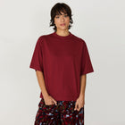 Zuntz-11 Tee burgundy