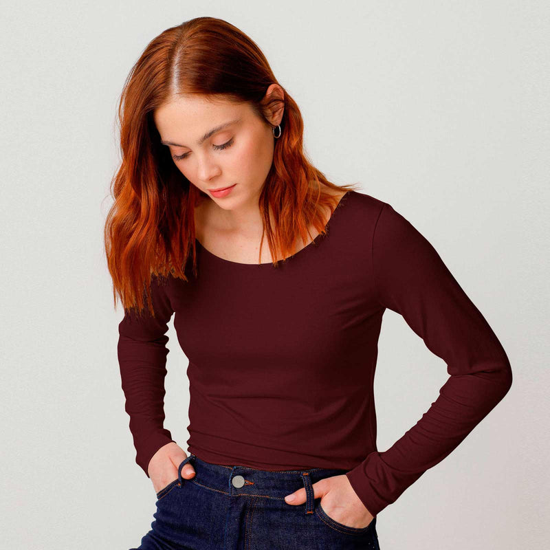 Zur-7 Longsleeve chocolate