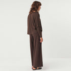 Zur-8 Longsleeve dark brown SKFK