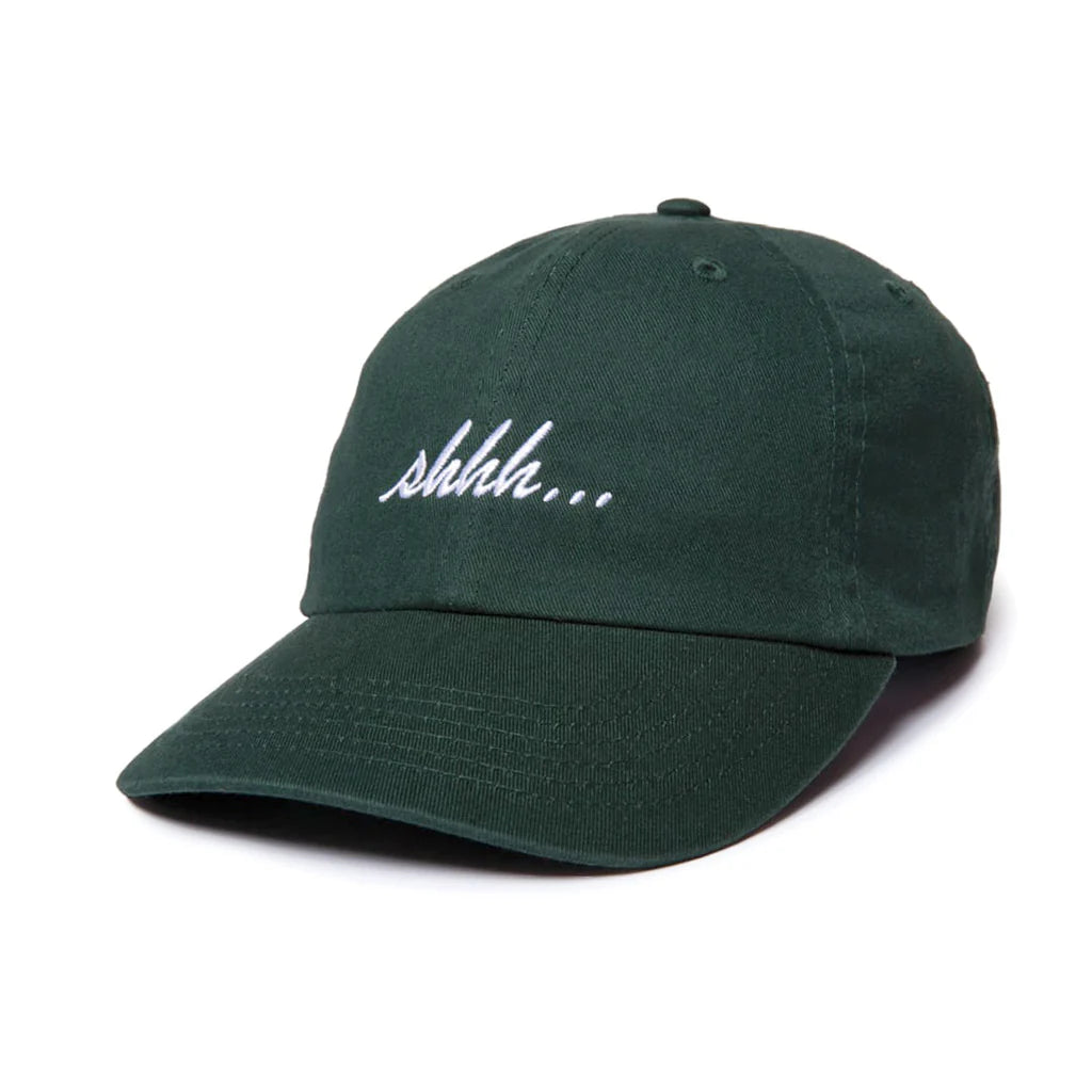 SHHH...Dad Hat hunter green